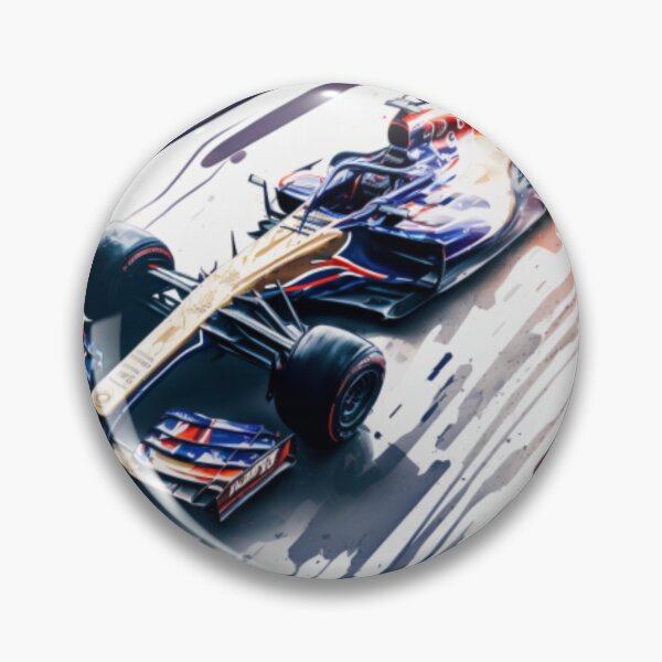 Item preview, Pierre Gasly 2018 Toro Rosso STR13 F1 Watercolour Painting Print designed and sold by PicTechNowArt.