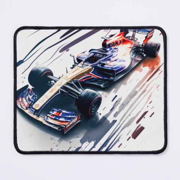 Item preview, Pierre Gasly 2018 Toro Rosso STR13 F1 Watercolour Painting Print designed and sold by PicTechNowArt.