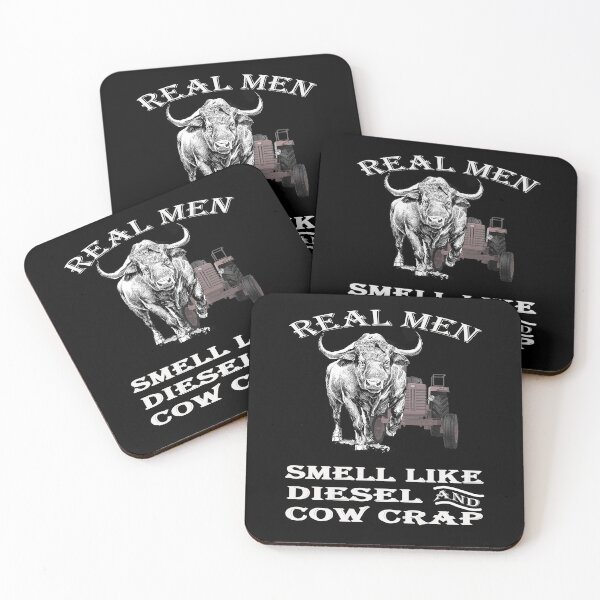 Item preview,  REAL MEN SMELL LIKE DIESEL AND COW CRAP  designed and sold by david parry.