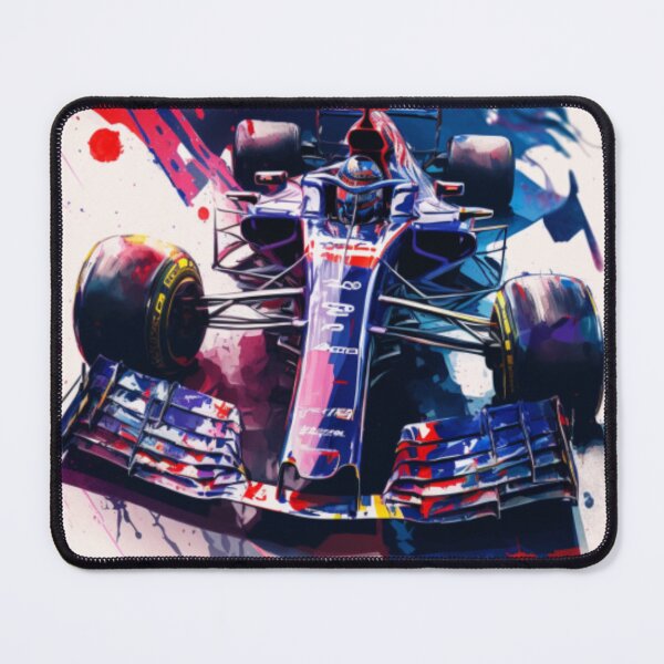 Item preview, Pierre Gasly 2018 Toro Rosso STR13 F1 Watercolour Painting Print designed and sold by PicTechNowArt.