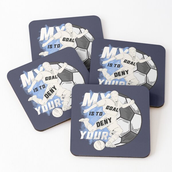 Item preview, My Goal Is To Deny Yours Soccer Goalie - Distressed Goalkeeper designed and sold by LittleZea.