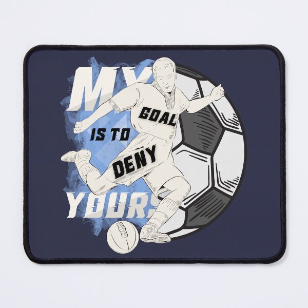Item preview, My Goal Is To Deny Yours Soccer Goalie - Distressed Goalkeeper designed and sold by LittleZea.