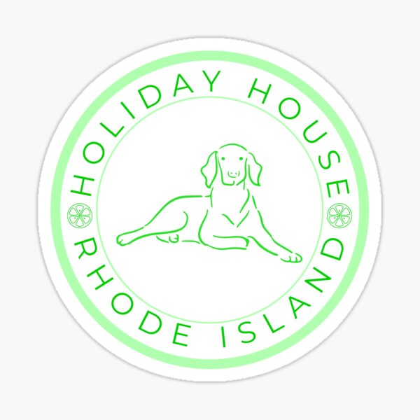 Artikel-Vorschau von Key Lime Green Dog - Ferienhaus, designt und verkauft von evffitz.