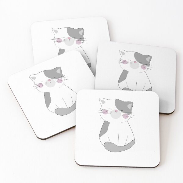 Item preview, gray cat illustration designed and sold by Artgaus1.