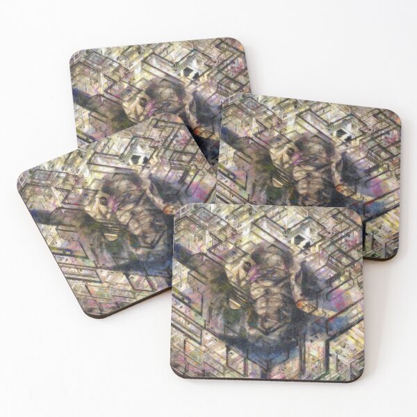 Item preview, intersecting cubes designed and sold by Paper Pan.