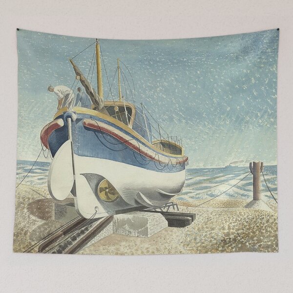 Item preview, The Lifeboat by Eric Ravilious designed and sold by tomorrowsart.