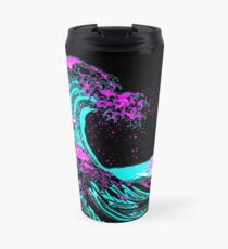 Vapourwaves Japanese Digital Art Travel Mug