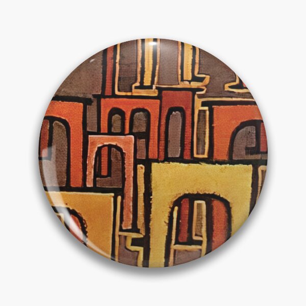 Item preview, Paul Klee's Revolution of the Viaduct designed and sold by BossyCatHome.