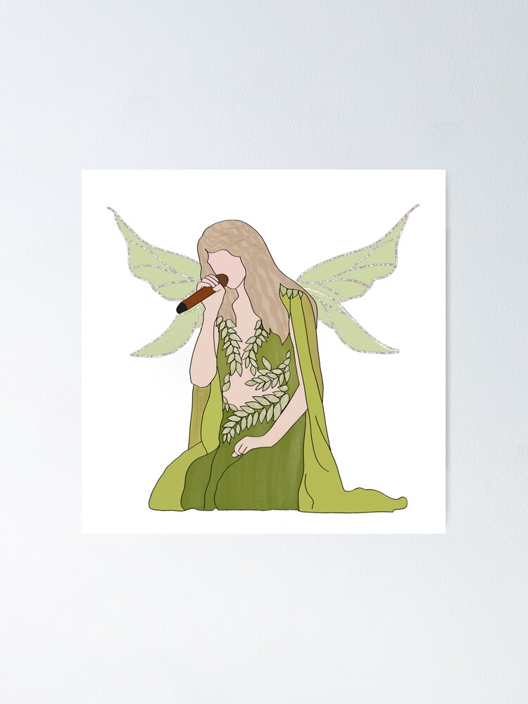 Taylor Swift Folklore Costume Sticker – Gracefully Made Art