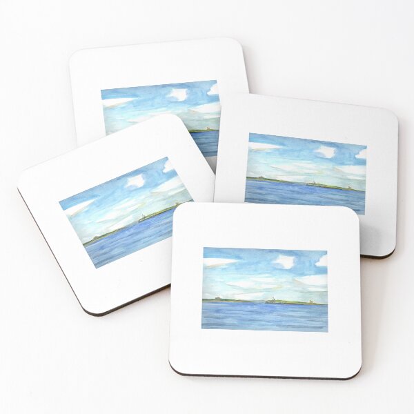 Artikelvorschau, Inner Farne und Bamburgh Castle entworfen und verkauft von artymarshy.
