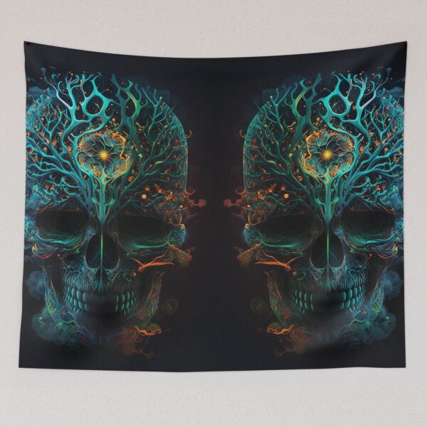 Item preview, Mental health skull visualisation  designed and sold by zoldi.
