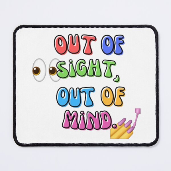 Item preview, "Out of Sight, Out of Mind" designed and sold by Sayantani Roy.