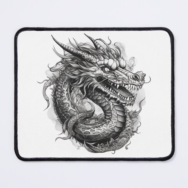 Item preview, Flash Tattoo Dragon designed and sold by amazingtraits.