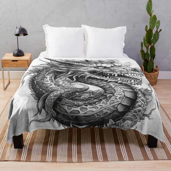 Item preview, Flash Tattoo Dragon designed and sold by amazingtraits.