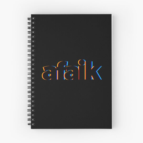 Item preview, AFAIK As Far As I Know designed and sold by kloiks.