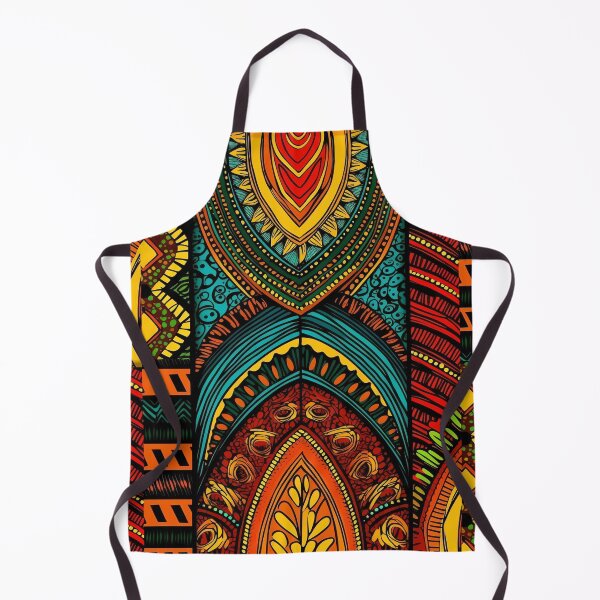 Item preview, Bold African Pattern Wax Print Ethnic Ornaments I designed and sold by Bebichic.
