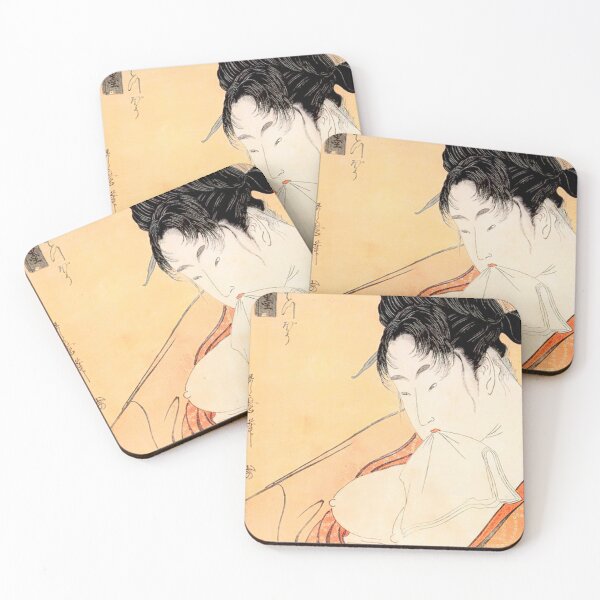 Item preview, Kitagawa Utamaro Japanese artist and painting art for sales designed and sold by EditorArt.