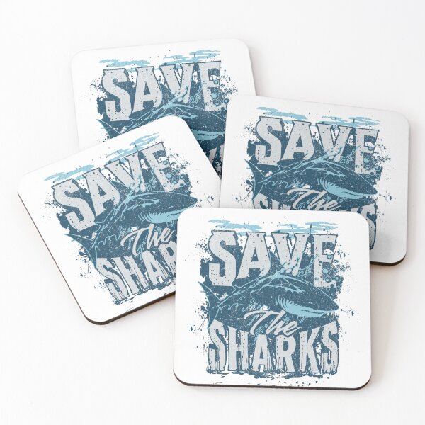Item preview, Save the sharks designed and sold by addict2reading.