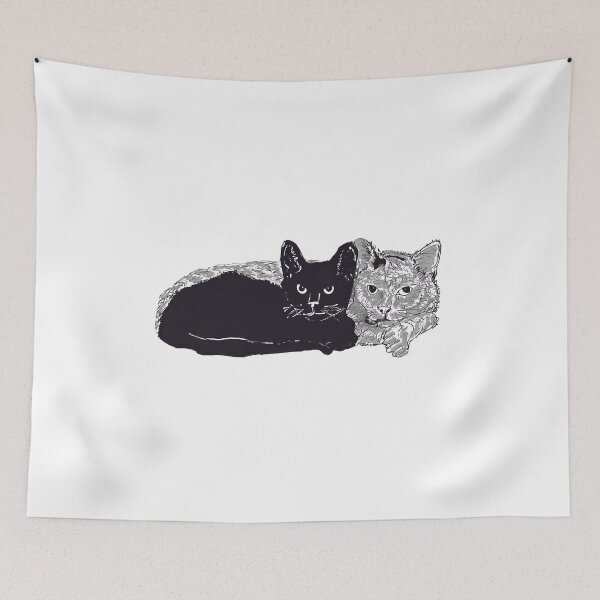 Item preview, Two cats designed and sold by Zekoja.