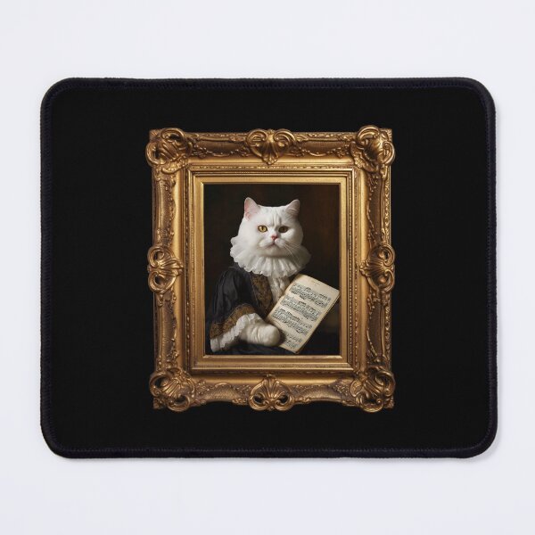 Item preview, Bach Renaissance Cat Painting designed and sold by ThouArtCat.
