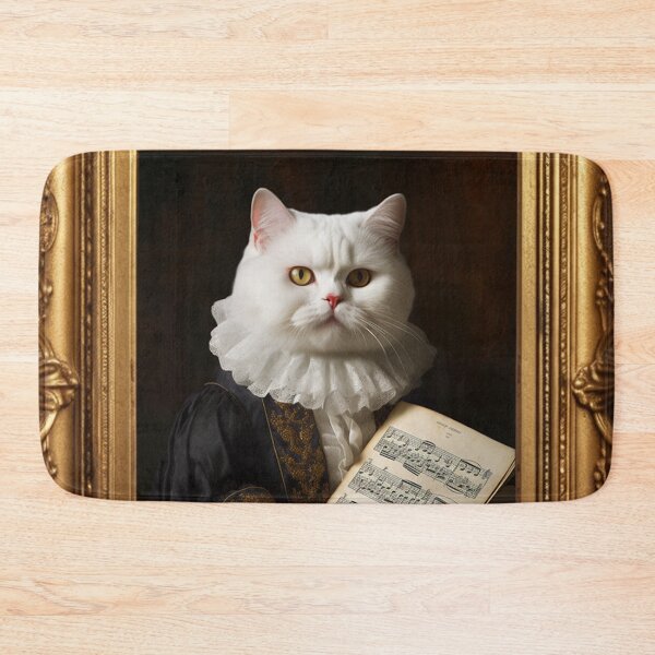 Item preview, Bach Renaissance Cat Painting designed and sold by ThouArtCat.