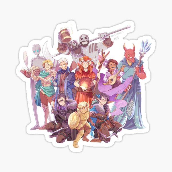 Vox Machina Sticker