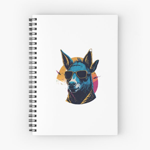Item preview, aggressive donkey with sunglasses designed and sold by DieGra.