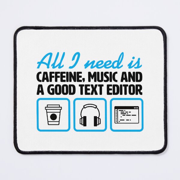 Item preview, All I Need... (Light Text for Dark Backgrounds) designed and sold by Tech-e-Tees.