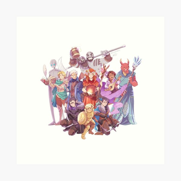 Vox Machina Art Print