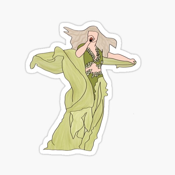 Taylor Swift Folklore Costume Sticker – Gracefully Made Art