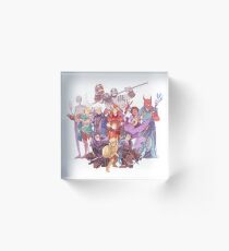Vox Machina Acrylic Block