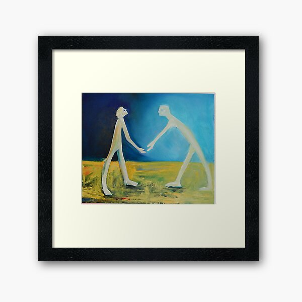 Unseen but Seeing Framed Art Print