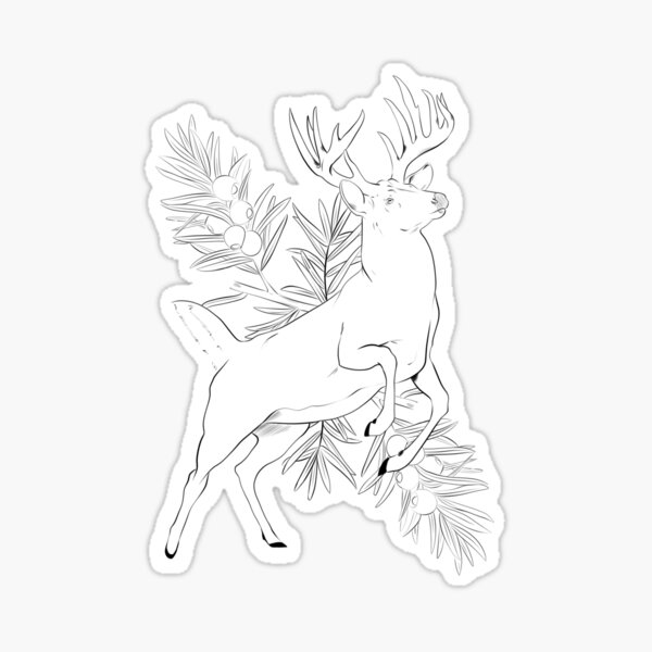 Item preview, Silent Guardian of the Woods (ink version) designed and sold by Pteridium-Shop.