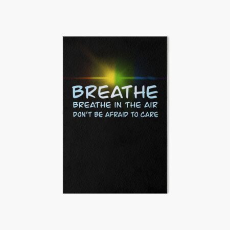 Buy Pink Floyd Poster - Breathe at 5% OFF 🤑 – The Banyan Tee