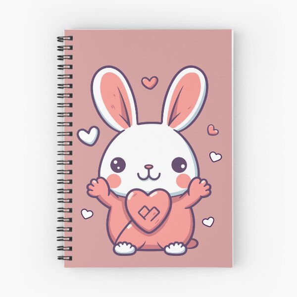 Item preview, Happy Heart Bunny designed and sold by viCdesign.