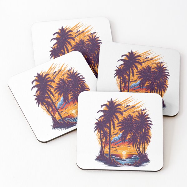 Item preview, Majestic Sunset Beach in Pencil Drawing Style - Vibrant T-Shirt Artwork designed and sold by RedArtG09.
