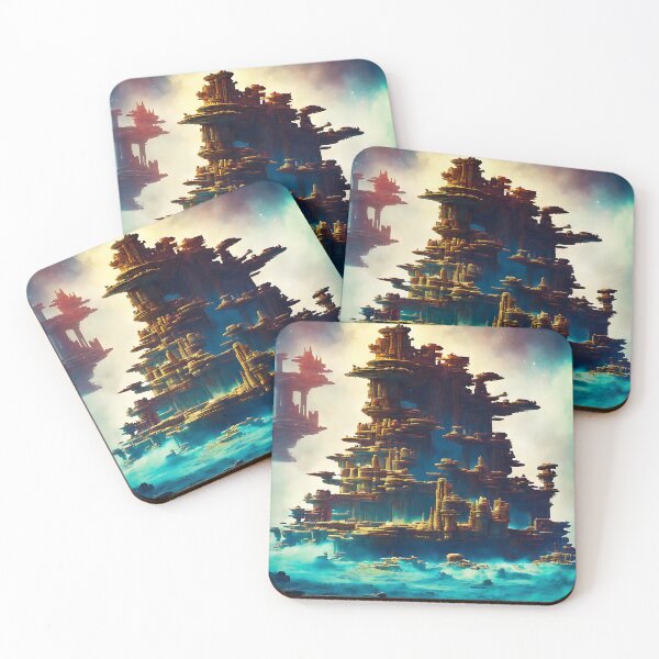 Item preview, The Beauty in Decay: Artistic Reflections on an Ancient City's Remnants designed and sold by ChromoAI.