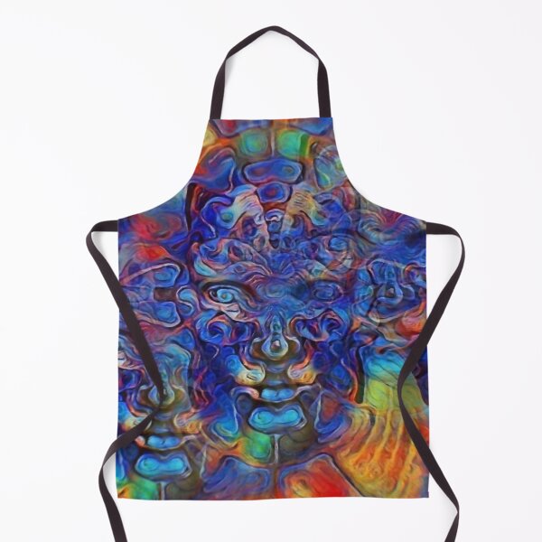 Item preview, Abstract fractal faces designed and sold by rolffimages.
