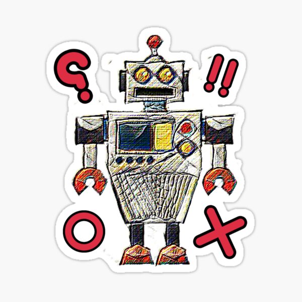 Robot Sticker