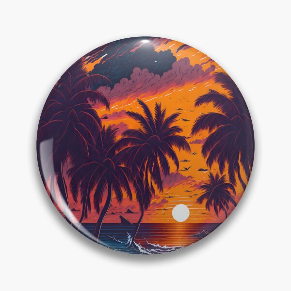Item preview, Photorealistic Masterpiece: Pencil Drawing of Vibrant Sunset Beach for T-Shirt Graphic designed and sold by RedArtG09.