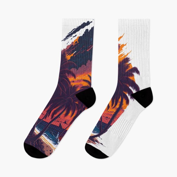 Item preview, Photorealistic Masterpiece: Pencil Drawing of Vibrant Sunset Beach for T-Shirt Graphic designed and sold by RedArtG09.