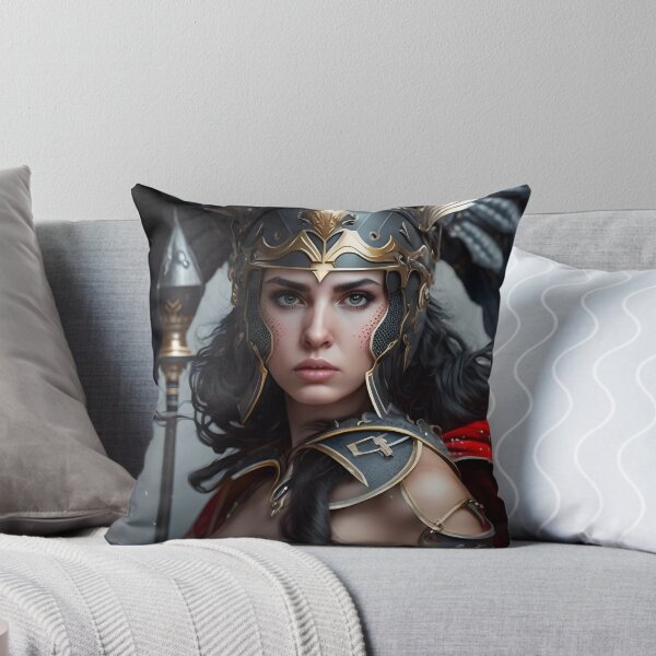 Item preview, Brunette goddess of War  designed and sold by Nathaniel Baker.