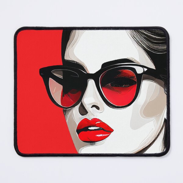 Item preview, RRR - Roxie Red Reflections designed and sold by AfroMosaic.