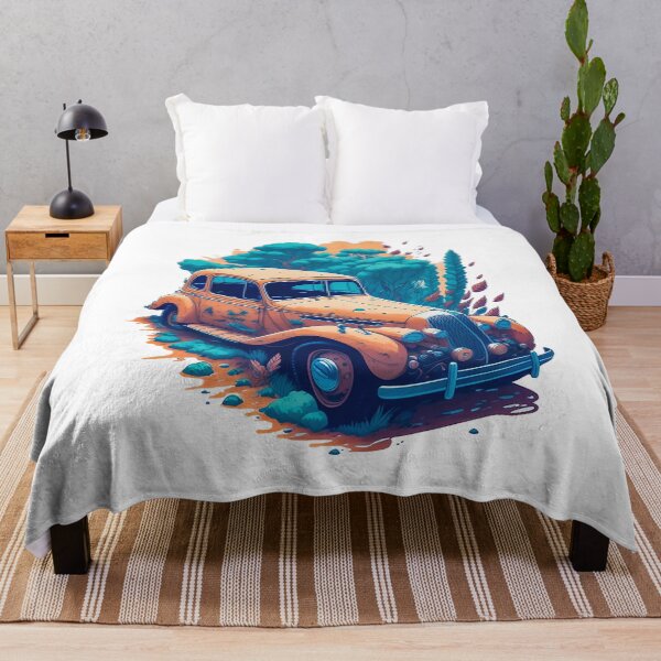 Item preview, Vintage car 30s Studio Ghibli style designed and sold by Decoches.