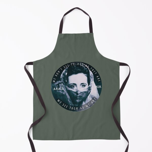 Item preview, Anaïs Nin portrait and a quote of talmudic origin: We Don’t See Things As They Are, We See Them As We Are designed and sold by artbleed.