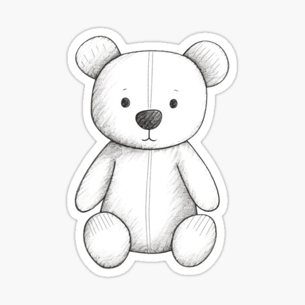 How to Draw Teddy Bear Easy | Cute Drawings for Kids