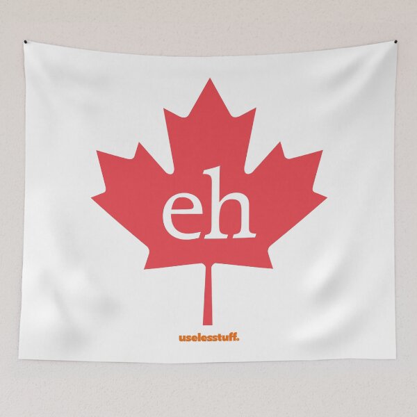 Item preview, 16220-01-CRM – Canadian Maple Leaf Eh – Standard (Red) designed and sold by Uselesstuff.