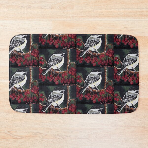 Item preview, Chickadee on Berried Branch designed and sold by Lori Flockton.