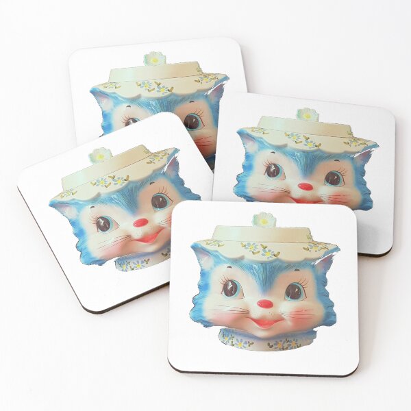 Item preview, Vintage Retro Midcentury Miss Priss Kawaii Kitsch Kitten designed and sold by knickeryknackry.