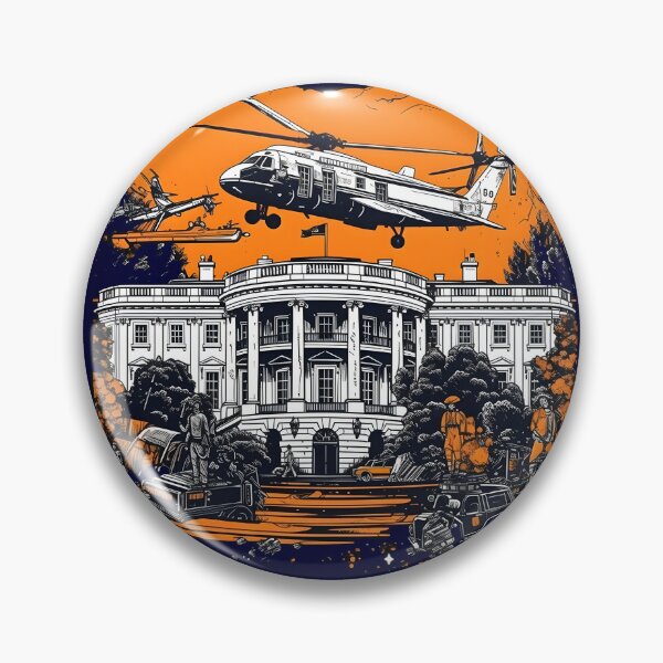 Item preview, Abstract, Post-Apocalyptic White House designed and sold by Szumii.